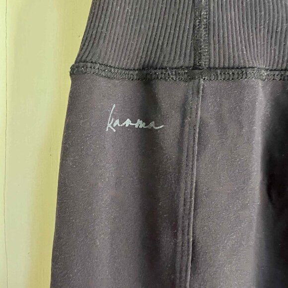 Karma Yama High Rise Black Leggings Sz Small High Rise Athletic Yoga - Picture 4 of 10